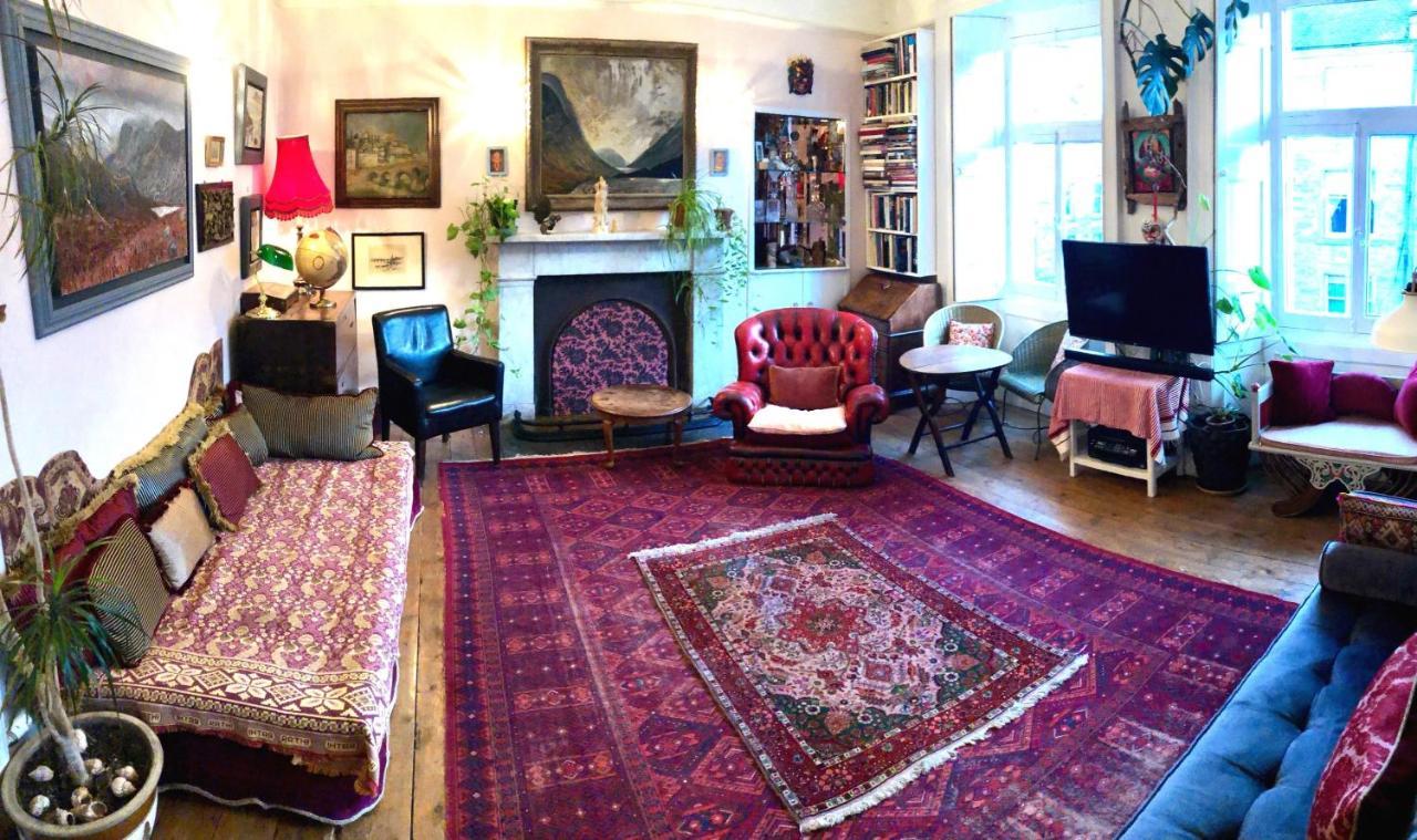 Central Apartment With Parking, Original Art And Antiques Эдинбург Экстерьер фото